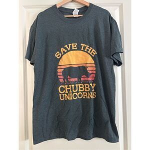 Save the Chubby Unicorns size Large